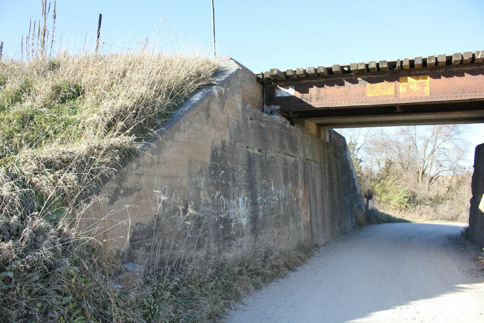 West abutment